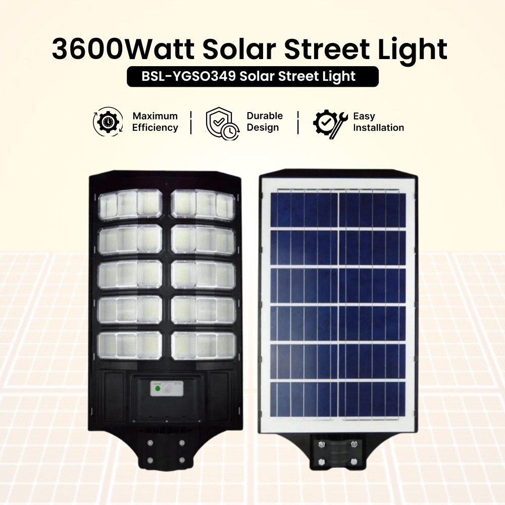 3600Watt Solar Street Light
